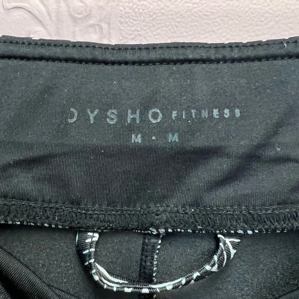 OYSHO leggings black and white patterned leggings zip pocket rear waist.… - Picture 7 of 8